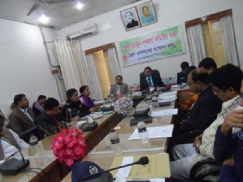 ময়মনসিংহে জেলা আইনশৃঙ্খলা কমিটির মাসিক সভা